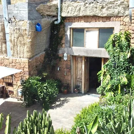 Casa Cueva Con Barbacoa, Wifi Y Vista * Arico